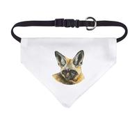 Azeeda Small 'African Bat-Eared Fox' Dog/Cat/Pet Bandana (PD00072415)