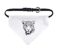 Azeeda Small 'African Leopard Portrait' Dog/Cat/Pet Bandana (PD00069145)