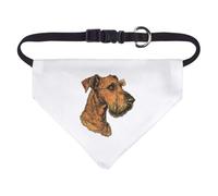 Azeeda Small ' Airedale Terrier Portrait' Dog/Cat/Pet Bandana (PD00066253)
