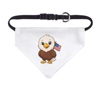 Azeeda Small 'American Eagle' Dog/Cat/Pet Bandana (PD00066545)