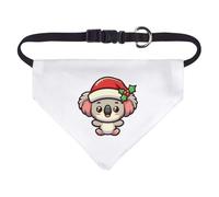 Azeeda Small 'Baby Koala Wearing Santa Hat' Dog/Cat/Pet Bandana (PD00073099)