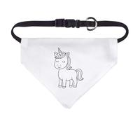 Azeeda Small 'Baby Unicorn' Dog/Cat/Pet Bandana (PD00066449)
