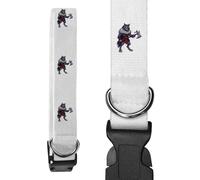 Azeeda Small 'Barbarian Wolf' Dog Collar (PR00082109)