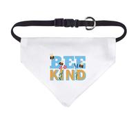 Azeeda Small 'Bee Kind' Dog/Cat/Pet Bandana (PD00067705)
