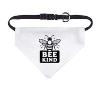 Azeeda Small 'Bee Kind' Dog/Cat/Pet Bandana (PD00068823)
