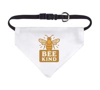 Azeeda Small 'Bee Kind' Dog/Cat/Pet Bandana (PD00068825)