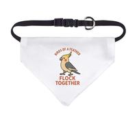 Azeeda Small 'Birds of a Feather Flock Together' Dog/Cat/Pet Bandana (PD00068747)