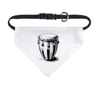 Azeeda Small 'Bongo Drum' Dog/Cat/Pet Bandana (PD00074983)