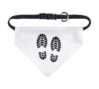 Azeeda Small 'Boot Prints ' Dog/Cat/Pet Bandana (PD00082013)