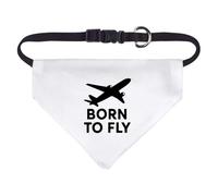 Azeeda Small 'Born To Fly' Dog/Cat/Pet Bandana (PD00068973)