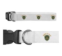 Azeeda Small 'Born to Play Hockey' Dog Collar (PR00069685)