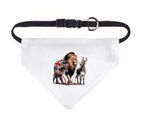 Azeeda Small 'British Lion Led By Donkeys' Dog/Cat/Pet Bandana (PD00083115)