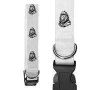Azeeda Small 'British Lion with Union Jack' Dog Collar (PR00071391)