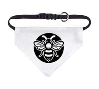 Azeeda Small 'Bumble Bee Motif' Dog/Cat/Pet Bandana (PD00067987)