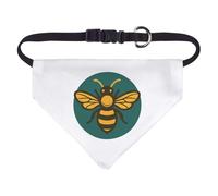 Azeeda Small 'Bumble Bee Motif' Dog/Cat/Pet Bandana (PD00067989)