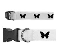 Azeeda Small 'Butterfly Silhouette ' Dog Collar (PR00081977)