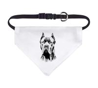 Azeeda Small 'Cane Corso Dog Portrait' Dog/Cat/Pet Bandana (PD00074237)