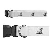 Azeeda Small 'Capybara Sitting Under Tree' Dog Collar (PR00072053)