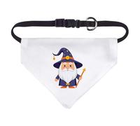 Azeeda Small 'Cartoon Wizard' Dog/Cat/Pet Bandana (PD00077363)