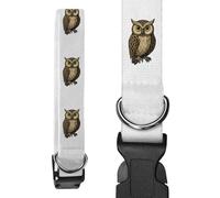 Azeeda Small 'Celtic Owl' Dog Collar (PR00070397)