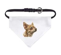 Azeeda Small 'Chihuahua Portrait Side View' Dog/Cat/Pet Bandana (PD00066185)