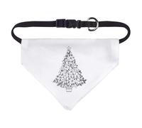 Azeeda Small 'Christmas Tree With Decorations' Dog/Cat/Pet Bandana (PD00073727)