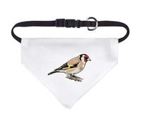 Azeeda Small 'Colorful Goldfinch' Dog/Cat/Pet Bandana (PD00075501)
