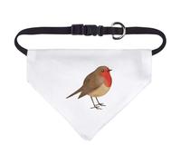 Azeeda Small 'Colorful Robin Bird' Dog/Cat/Pet Bandana (PD00075349)
