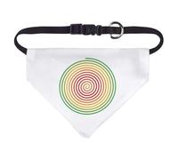 Azeeda Small 'Colourful Concentric Spiral' Dog/Cat/Pet Bandana (PD00070049)