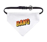 Azeeda Small 'Comic Bang Word' Dog/Cat/Pet Bandana (PD00073045)