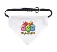 Azeeda Small 'Cool Jelly Beans' Dog/Cat/Pet Bandana (PD00067203)