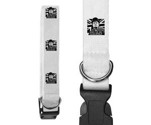 Azeeda Small 'Courage To Continue- Churchill' Dog Collar (PR00081175)