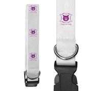 Azeeda Small 'Crazy Cat Lady Motif' Dog Collar (PR00082937)