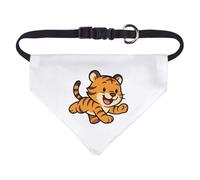 Azeeda Small 'Cute Baby Tiger' Dog/Cat/Pet Bandana (PD00072905)