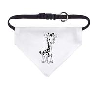 Azeeda Small 'Cute Giraffe' Dog/Cat/Pet Bandana (PD00071403)