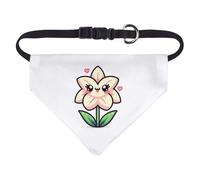 Azeeda Small 'Cute Lily Flower' Dog/Cat/Pet Bandana (PD00069301)