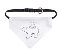 Azeeda Small 'Cute Polar Bear and Cub' Dog/Cat/Pet Bandana (PD00073861)