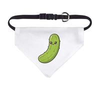 Azeeda Small 'Cute Smiling Pickle ' Dog/Cat/Pet Bandana (PD00074005)