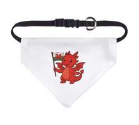 Azeeda Small 'Cute Welsh Dragon' Dog/Cat/Pet Bandana (PD00066747)