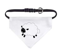 Azeeda Small 'Cute Woolly Sheep' Dog/Cat/Pet Bandana (PD00067597)