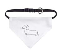 Azeeda Small 'Dachshund Side View' Dog/Cat/Pet Bandana (PD00072215)