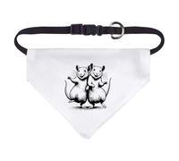 Azeeda Small 'Dancing Rats' Dog/Cat/Pet Bandana (PD00083049)