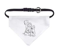 Azeeda Small 'Dog Lady Pet Lover' Dog/Cat/Pet Bandana (PD00067393)