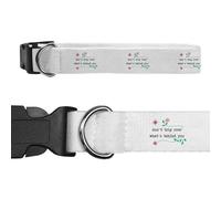 Azeeda Small 'Don't Trip Over What's Behind You' Dog Collar (PR00071689)