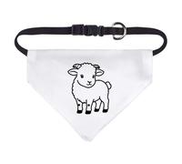 Azeeda Small 'Dorset Horn Lamb' Dog/Cat/Pet Bandana (PD00077395)