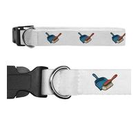Azeeda Small 'Dustpan With Brush' Dog Collar (PR00080523)