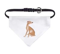 Azeeda Small 'Elegant Italian Greyhound' Dog/Cat/Pet Bandana (PD00066891)