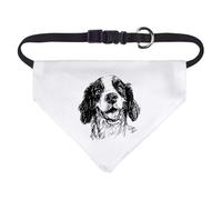 Azeeda Small 'English Springer Spaniel Portrait' Dog/Cat/Pet Bandana (PD00078939)
