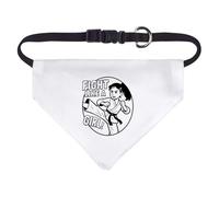 Azeeda Small 'Fight Like a Girl' Dog/Cat/Pet Bandana (PD00068847)