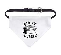 Azeeda Small 'Fix It Yourself Tool Box' Dog/Cat/Pet Bandana (PD00072637)